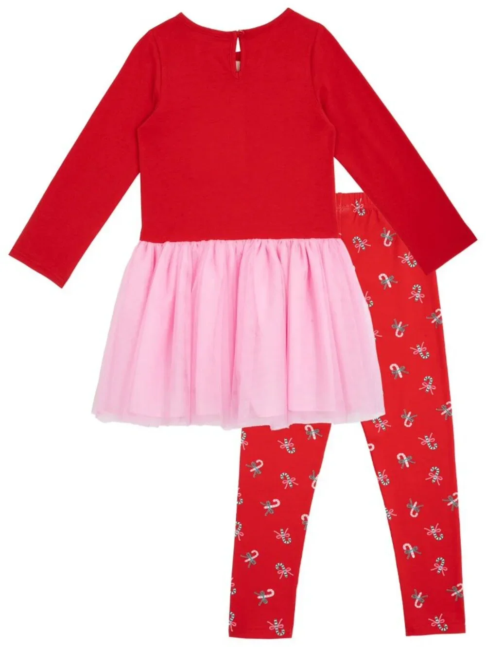 NEW Counting Daisies Toddler Girls Holiday Tutu Set Red 18 Month